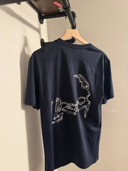 Golf Cape Cod Graphic T Shirt (Navy Blue)